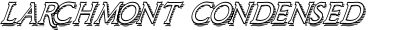 Larchmont Condensed Oblique